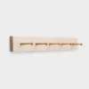 Schoolhouse 5 Hook Peg Rail New
