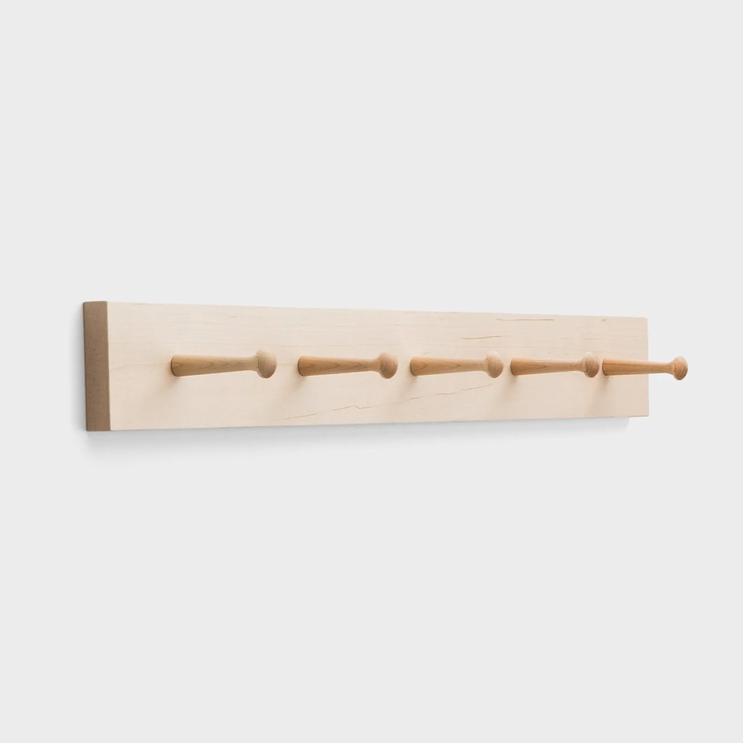 Schoolhouse 5 Hook Peg Rail New