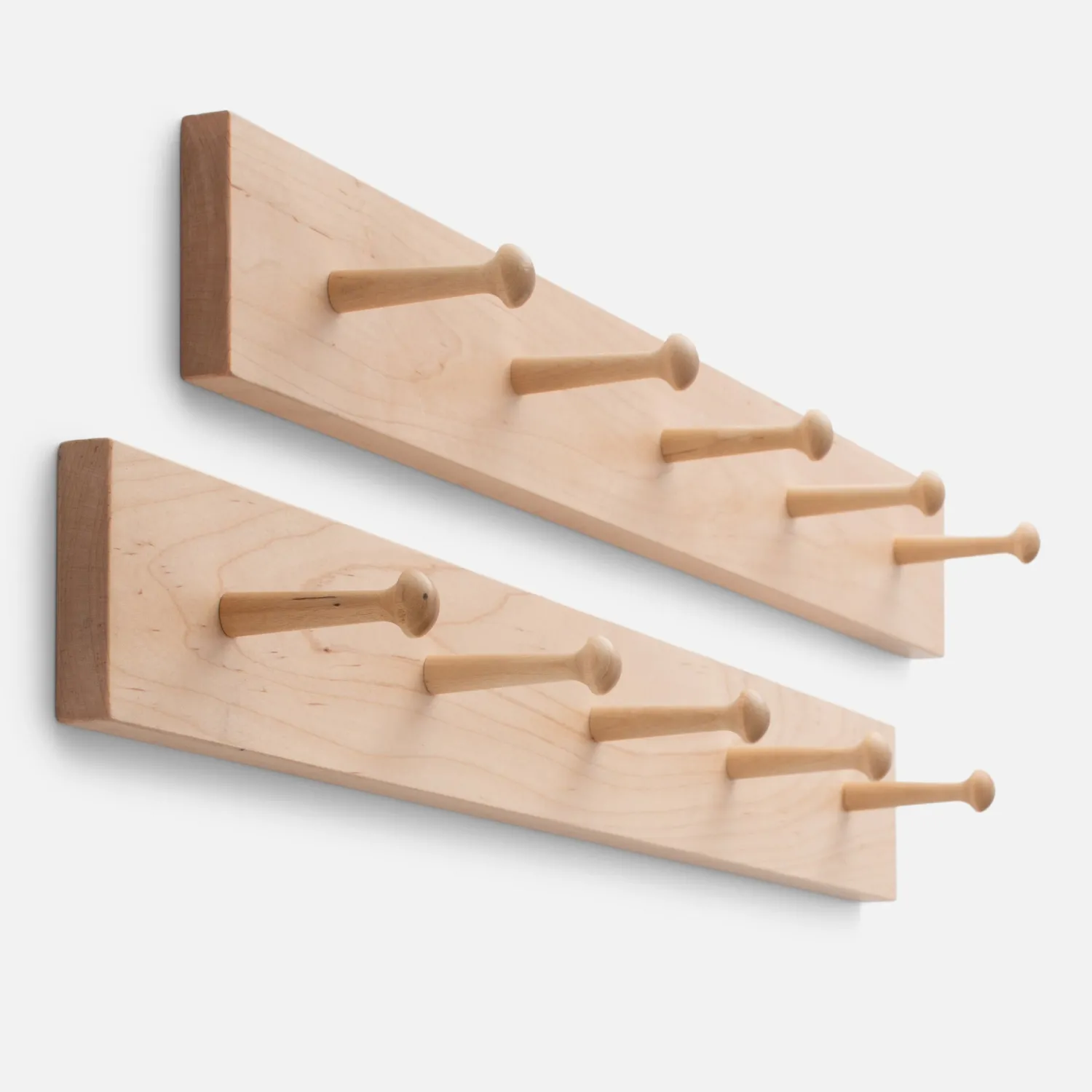 Schoolhouse 5 Hook Peg Rail New