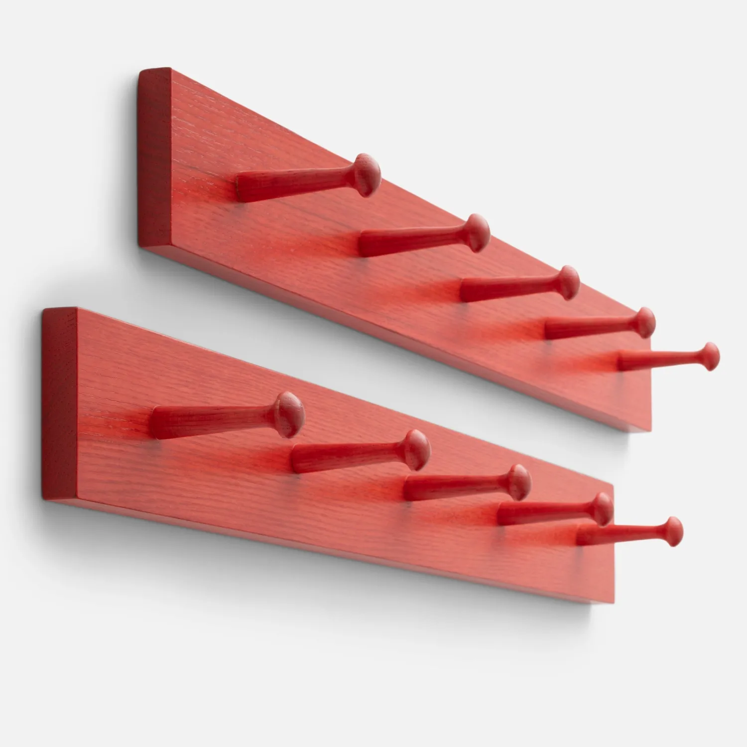 Schoolhouse 5 Hook Peg Rail New