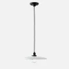 Schoolhouse Agnes 2.25" Pendant - True Black Best