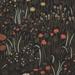 Schoolhouse Alpine Garden Wallpaper - Multi Online