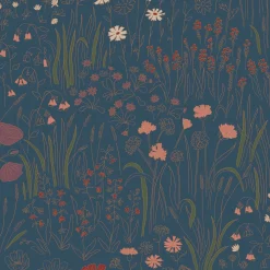 Schoolhouse Alpine Garden Wallpaper - Multi Online