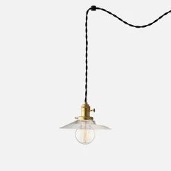 Schoolhouse Apartment Plug-In Pendant 2.25" Hot