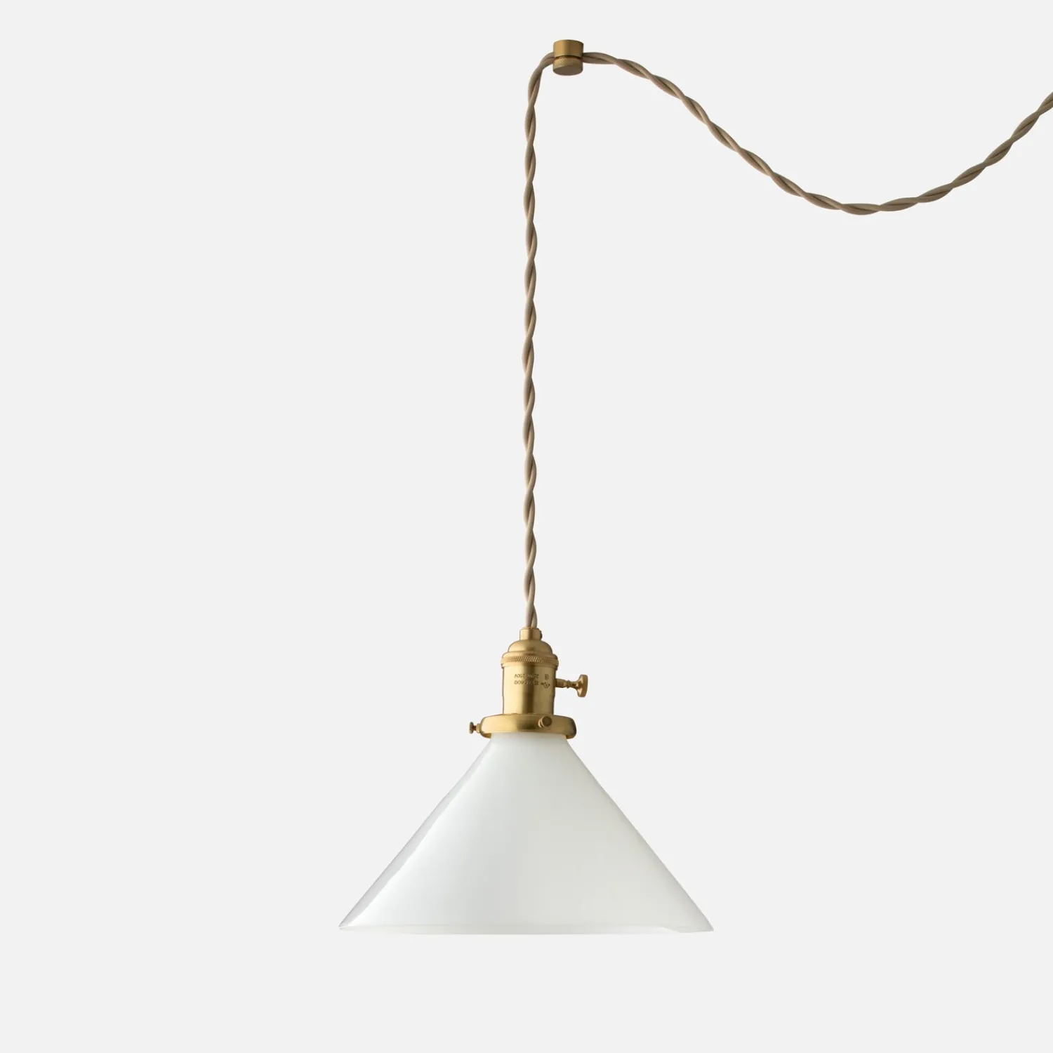 Schoolhouse Apartment Plug-In Pendant 2.25" Hot