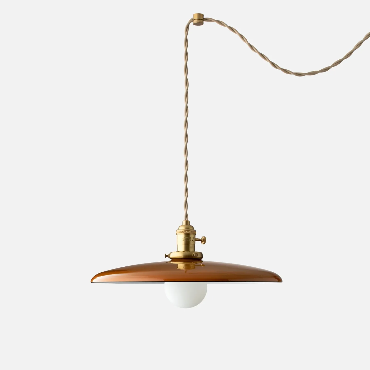 Schoolhouse Apartment Plug-In Pendant 2.25" Hot