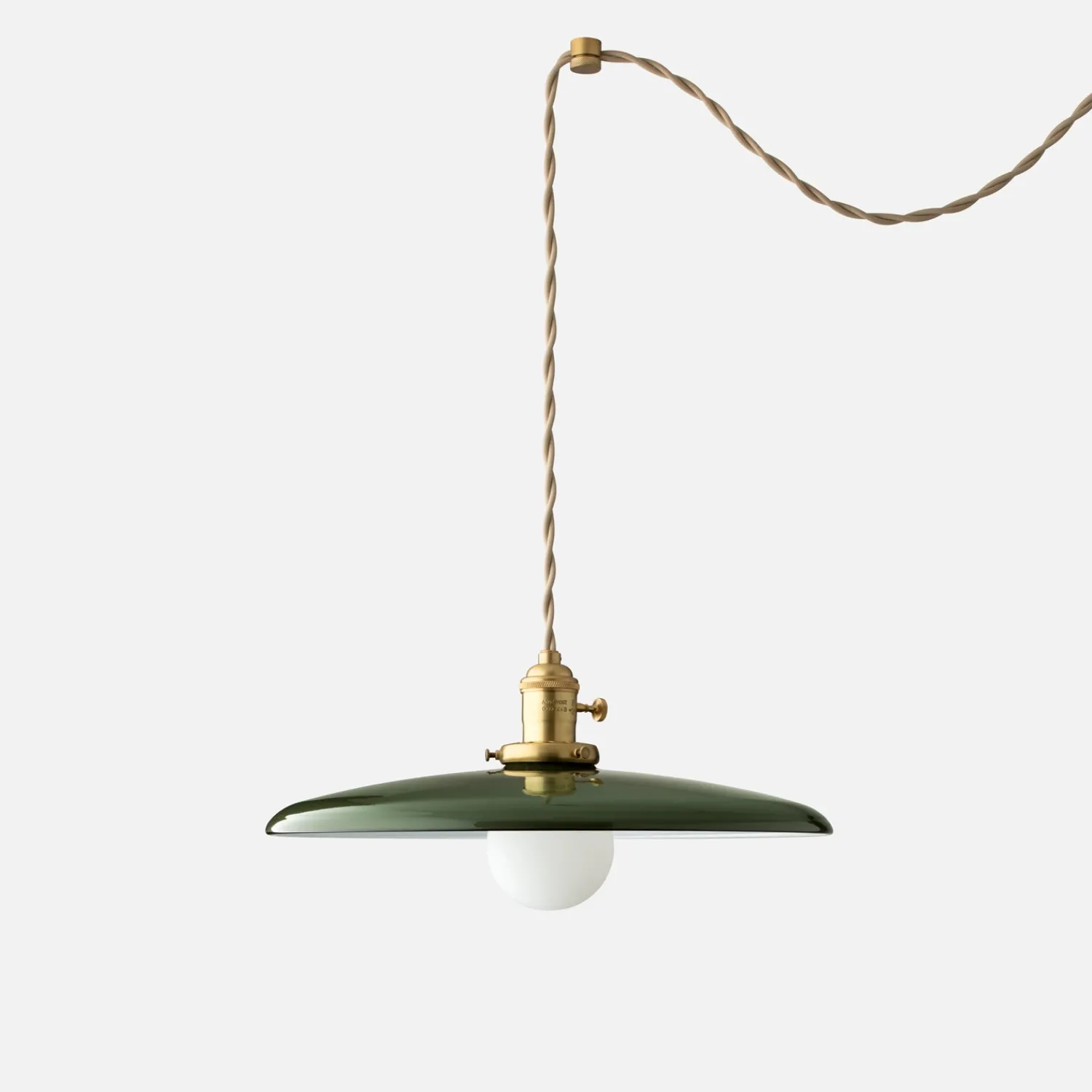 Schoolhouse Apartment Plug-In Pendant 2.25" Hot