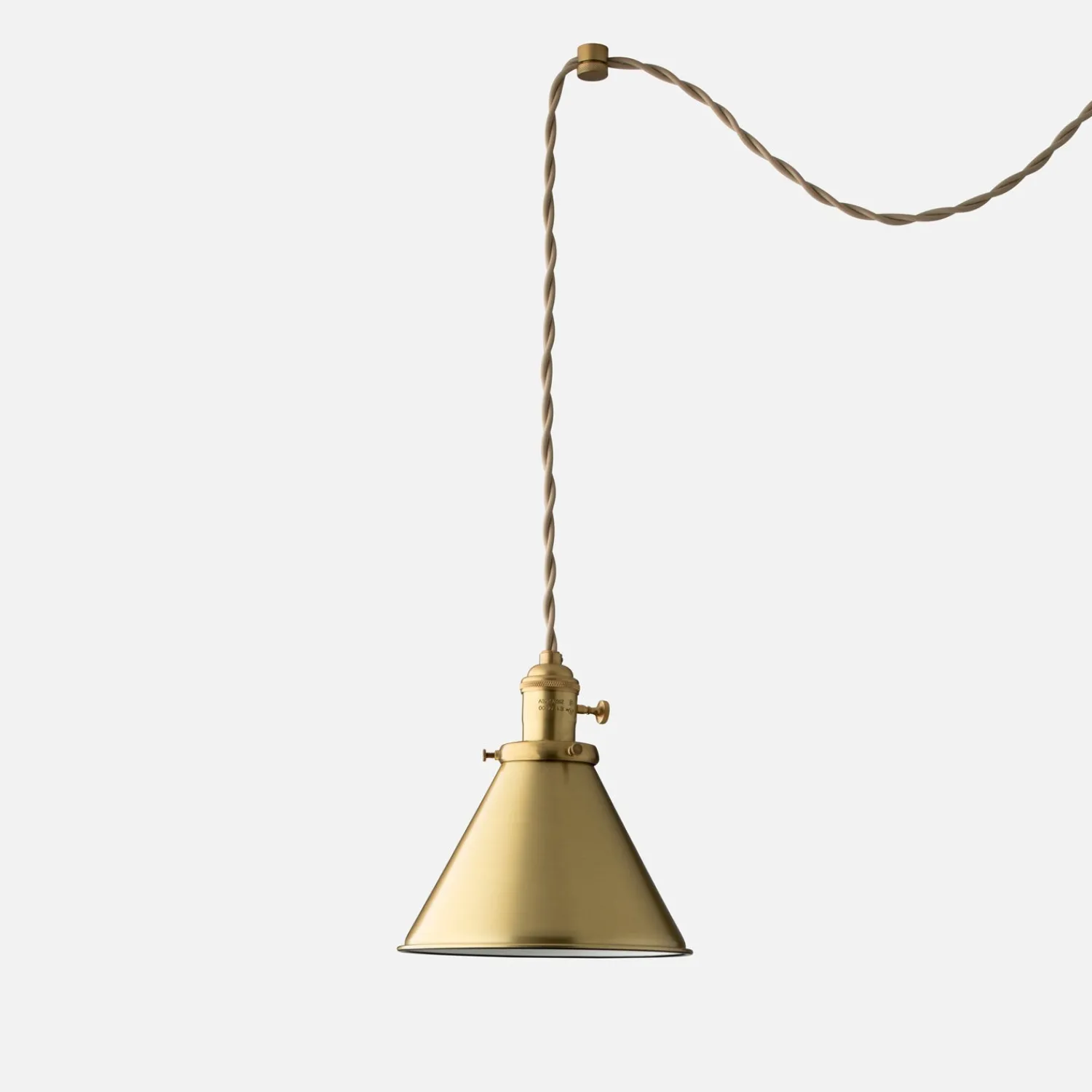 Schoolhouse Apartment Plug-In Pendant 2.25" Hot