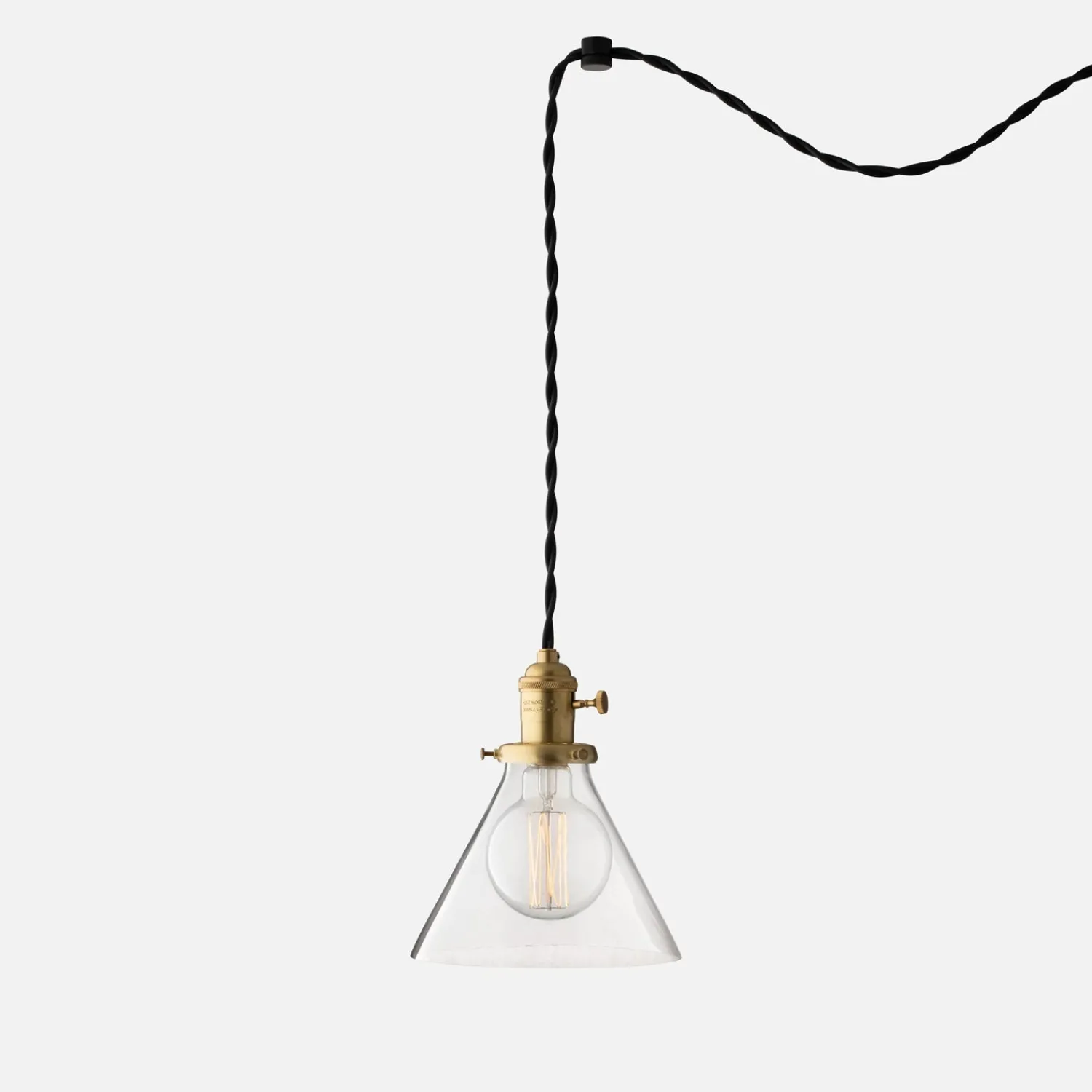 Schoolhouse Apartment Plug-In Pendant 2.25" Hot
