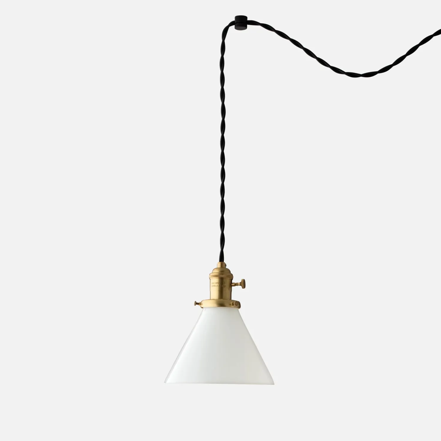 Schoolhouse Apartment Plug-In Pendant 2.25" Hot