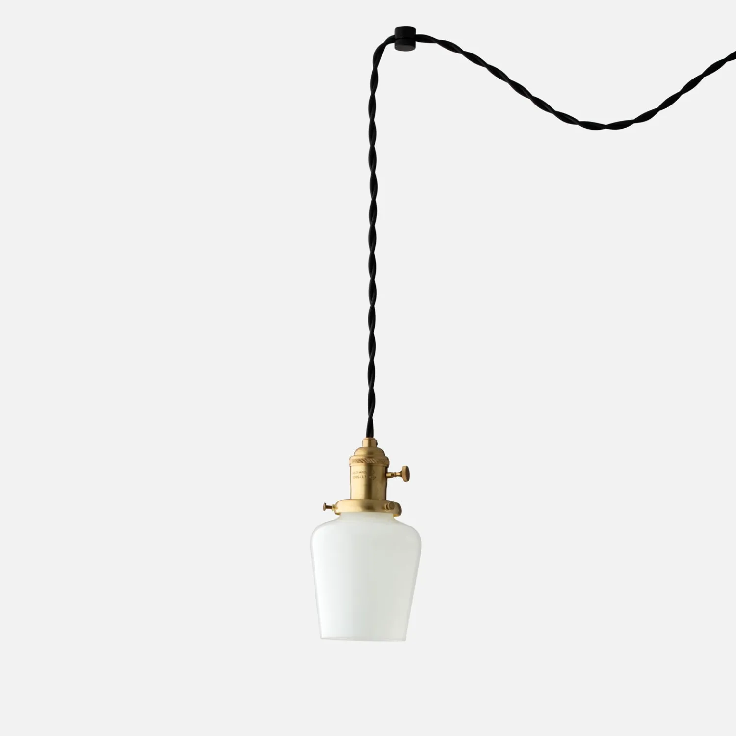 Schoolhouse Apartment Plug-In Pendant 2.25" Hot