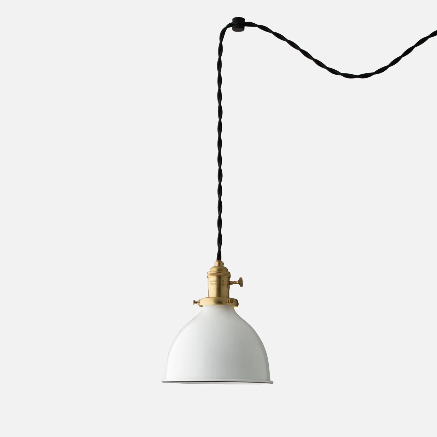 Schoolhouse Apartment Plug-In Pendant 2.25" Hot