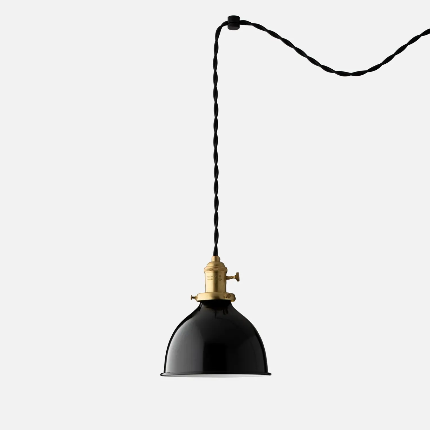 Schoolhouse Apartment Plug-In Pendant 2.25" Hot