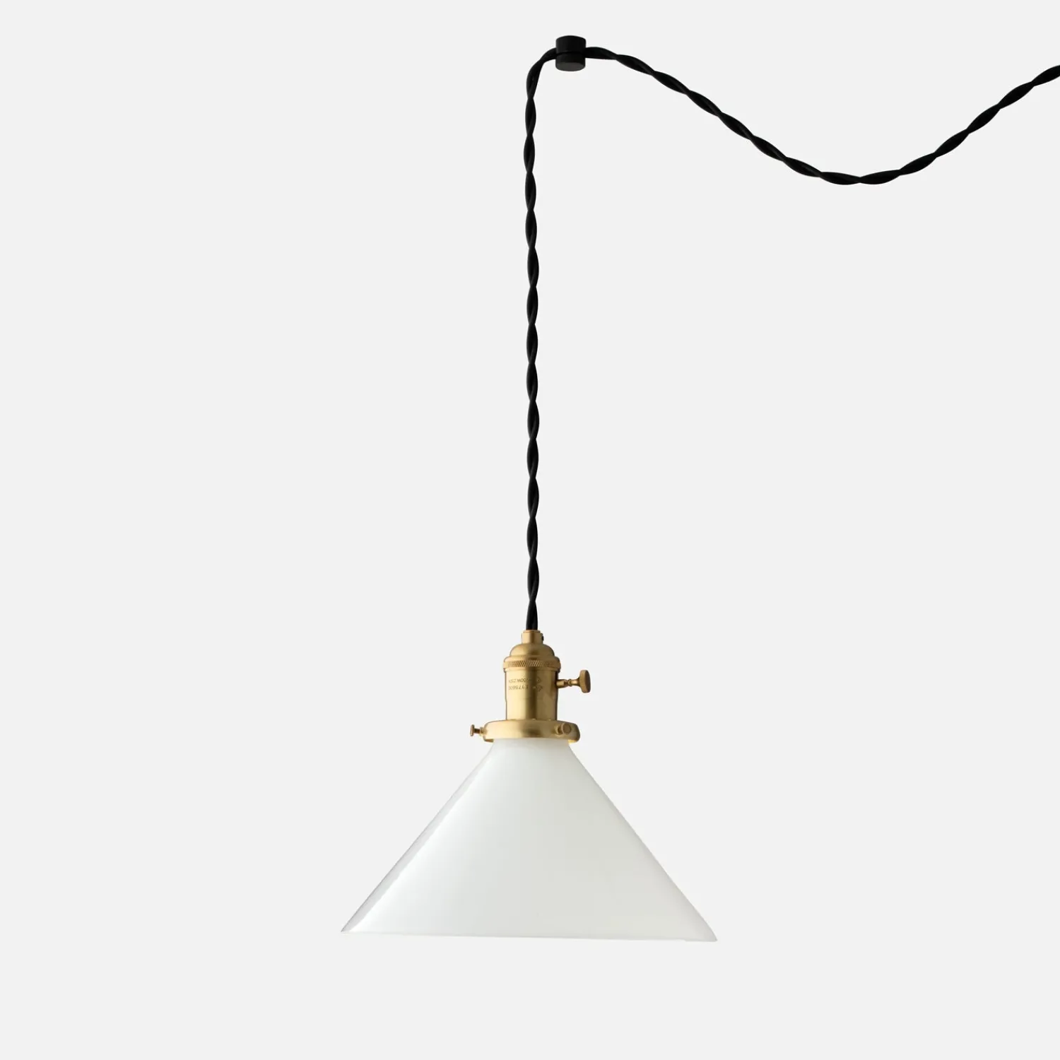 Schoolhouse Apartment Plug-In Pendant 2.25" Hot