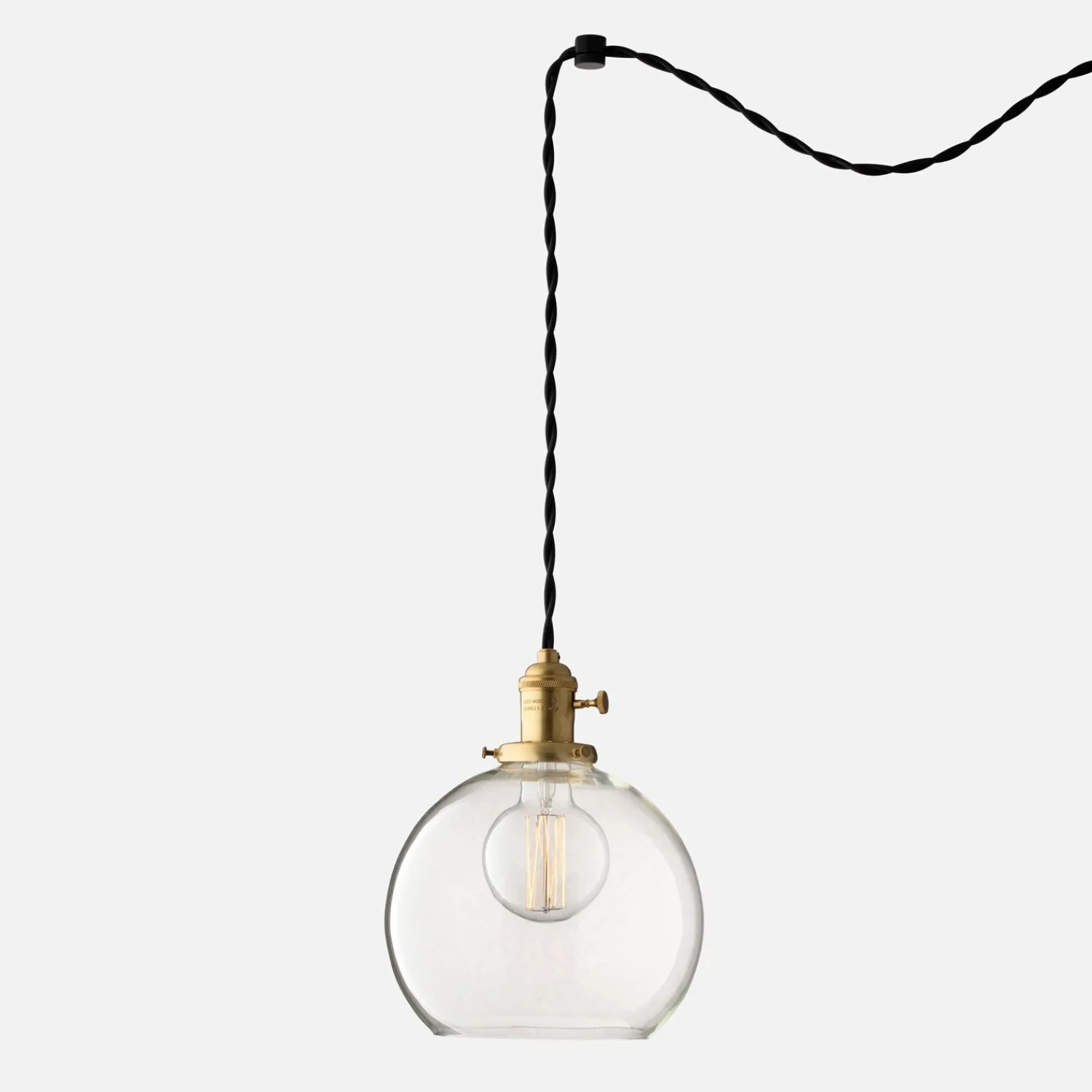 Schoolhouse Apartment Plug-In Pendant 2.25" Hot