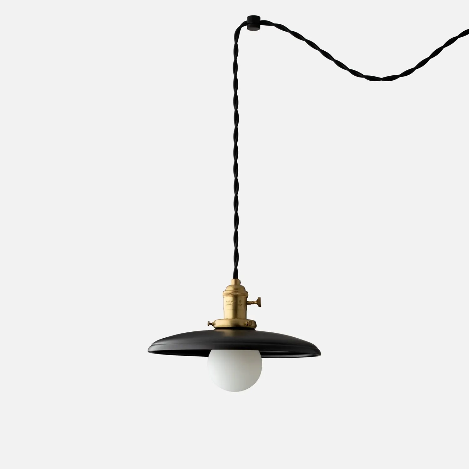Schoolhouse Apartment Plug-In Pendant 2.25" Hot