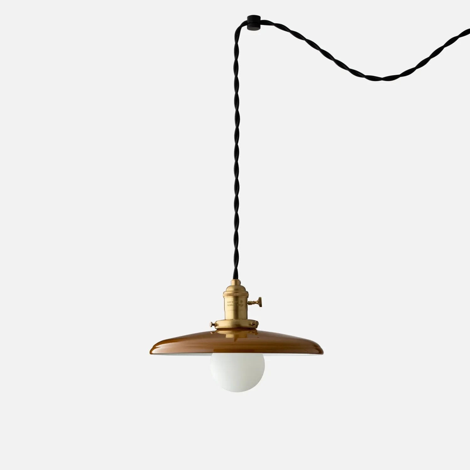 Schoolhouse Apartment Plug-In Pendant 2.25" Hot