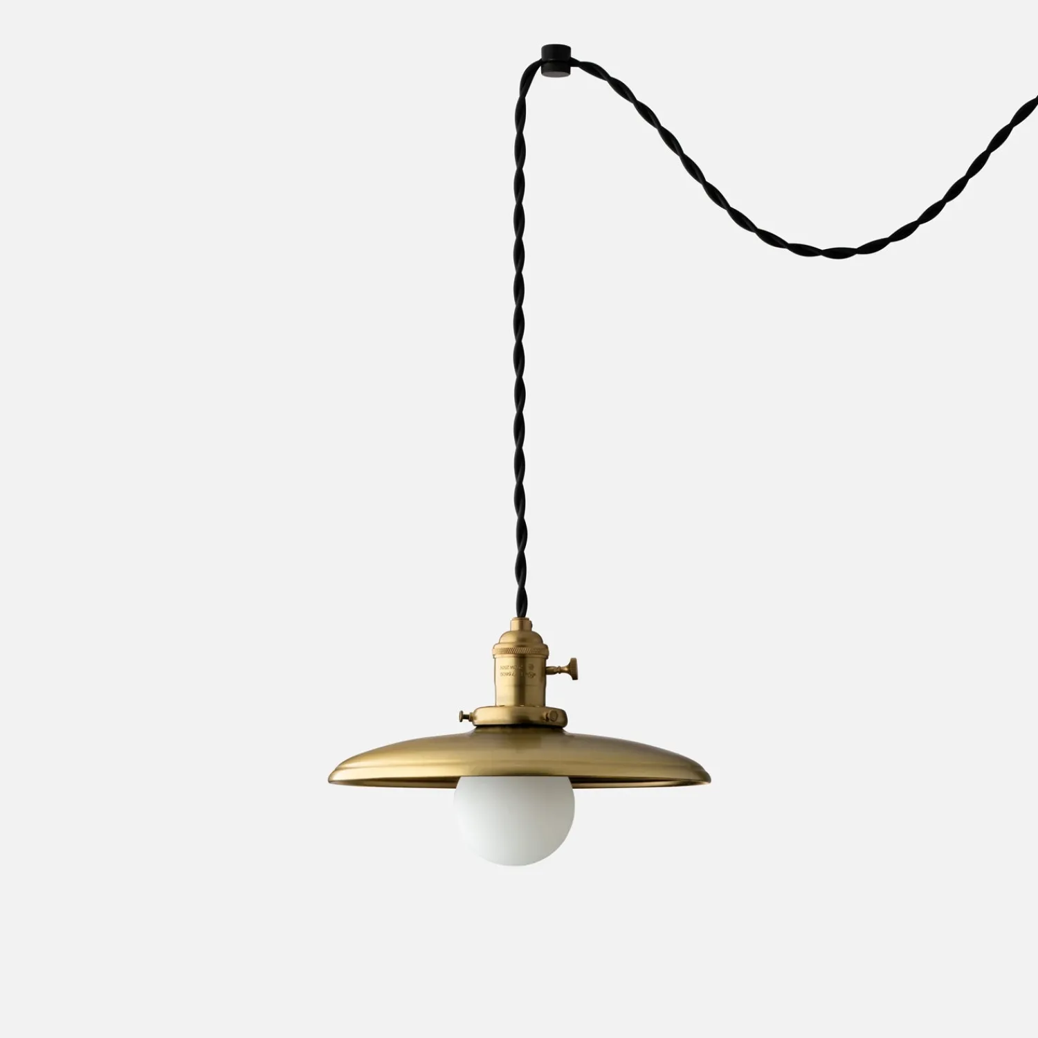 Schoolhouse Apartment Plug-In Pendant 2.25" Hot
