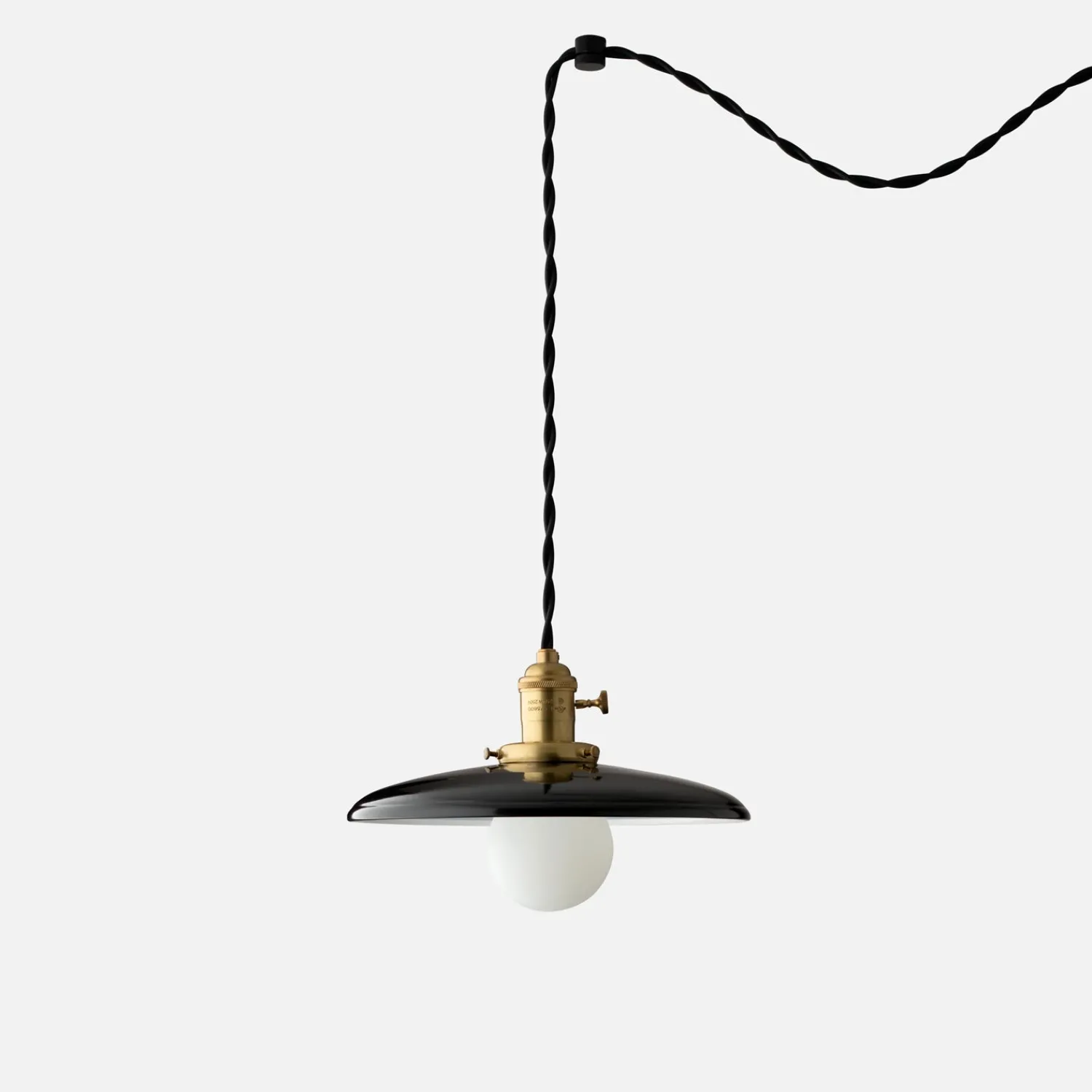 Schoolhouse Apartment Plug-In Pendant 2.25" Hot
