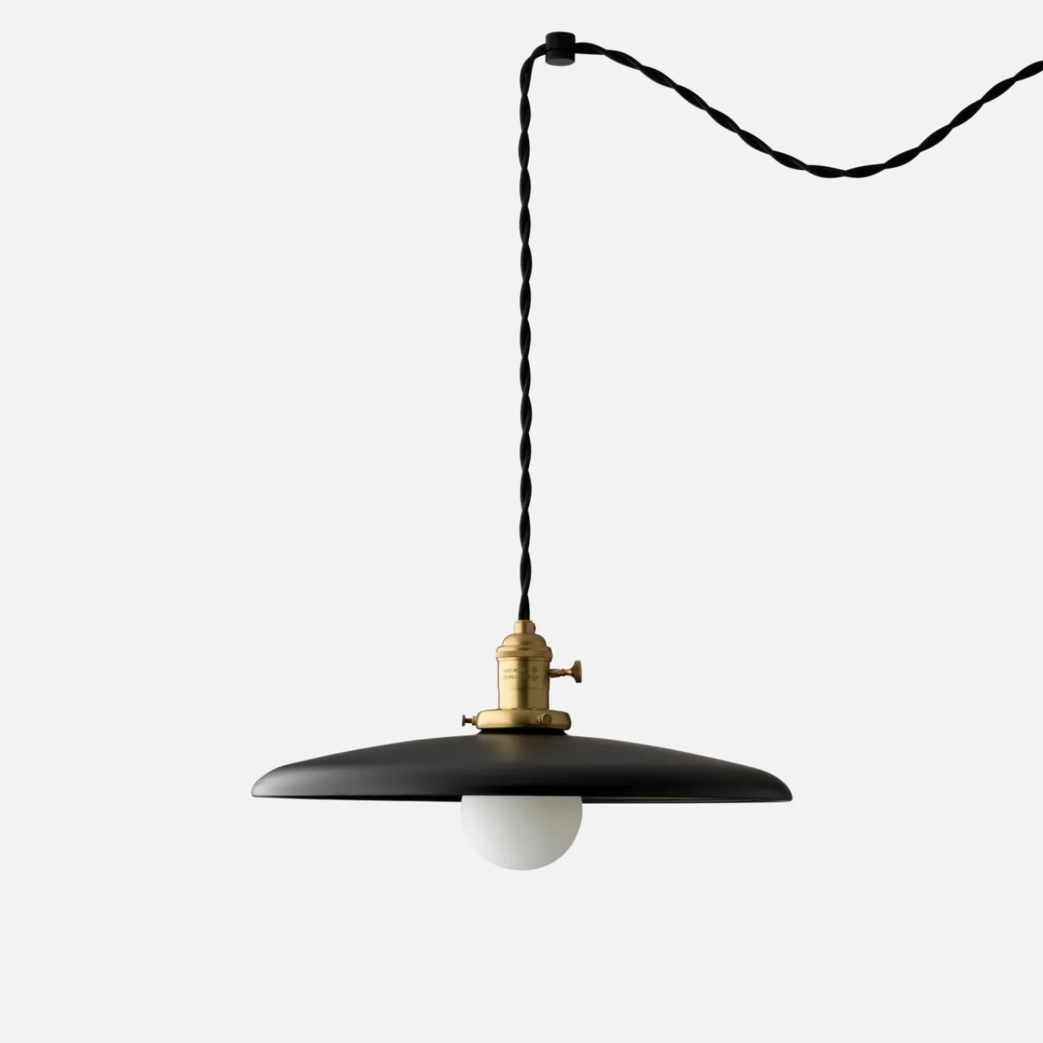 Schoolhouse Apartment Plug-In Pendant 2.25" Hot