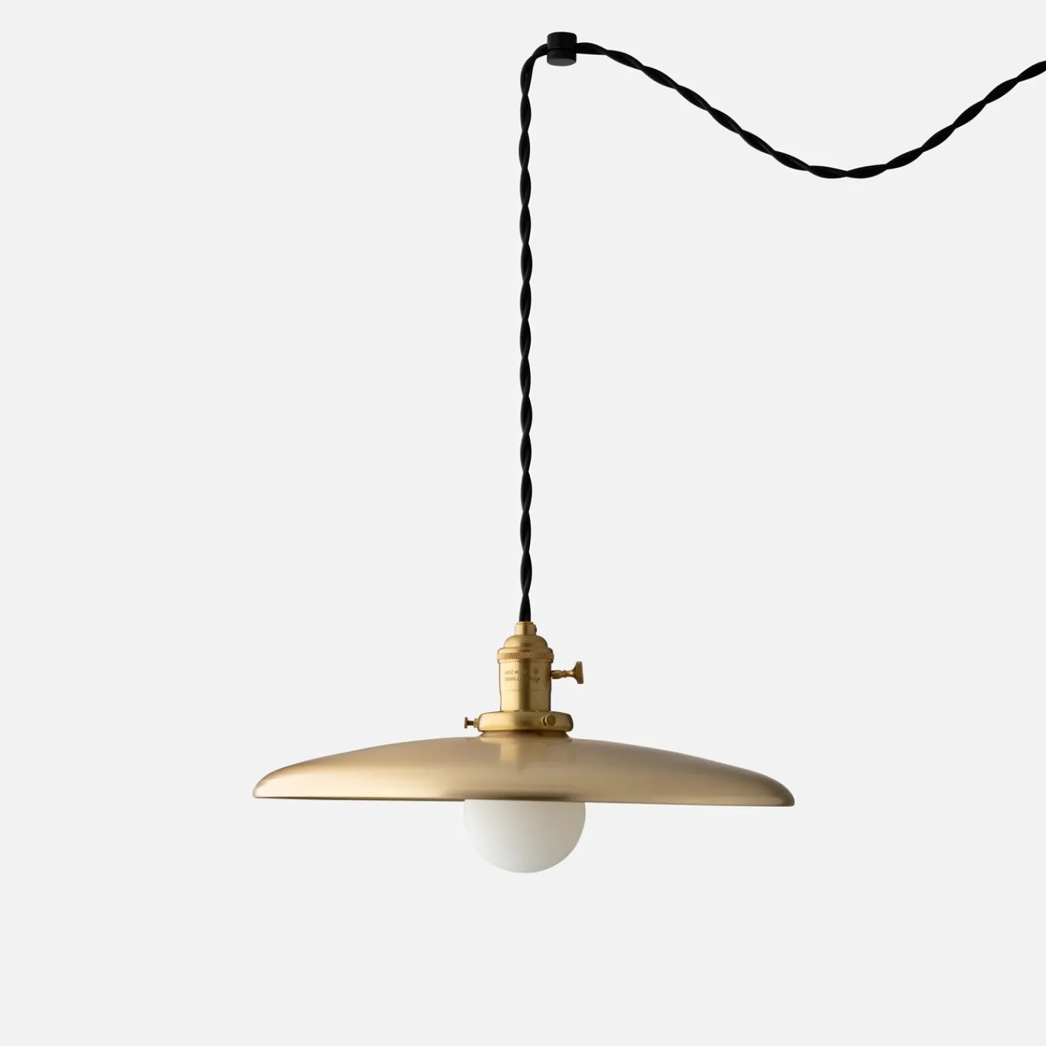 Schoolhouse Apartment Plug-In Pendant 2.25" Hot