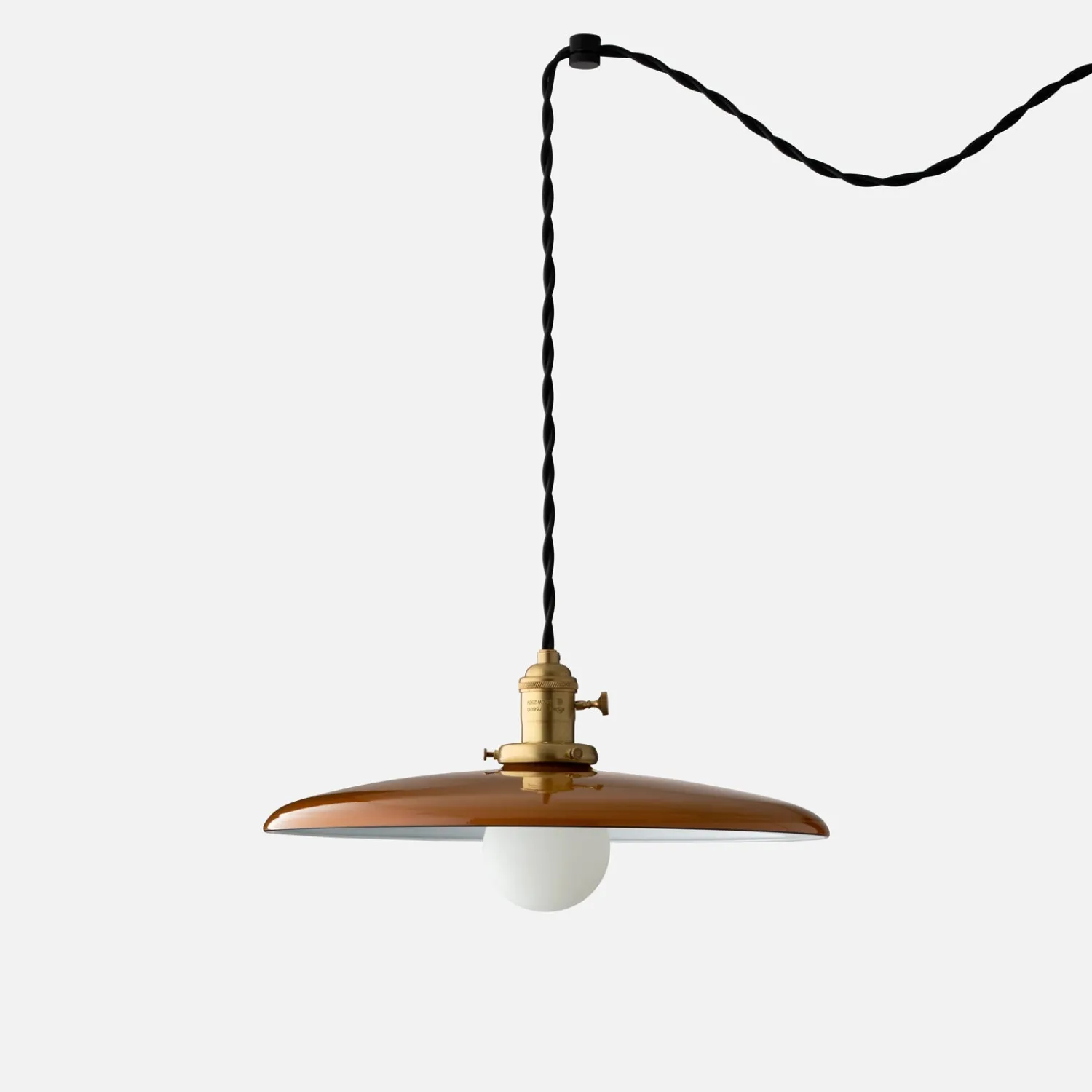 Schoolhouse Apartment Plug-In Pendant 2.25" Hot