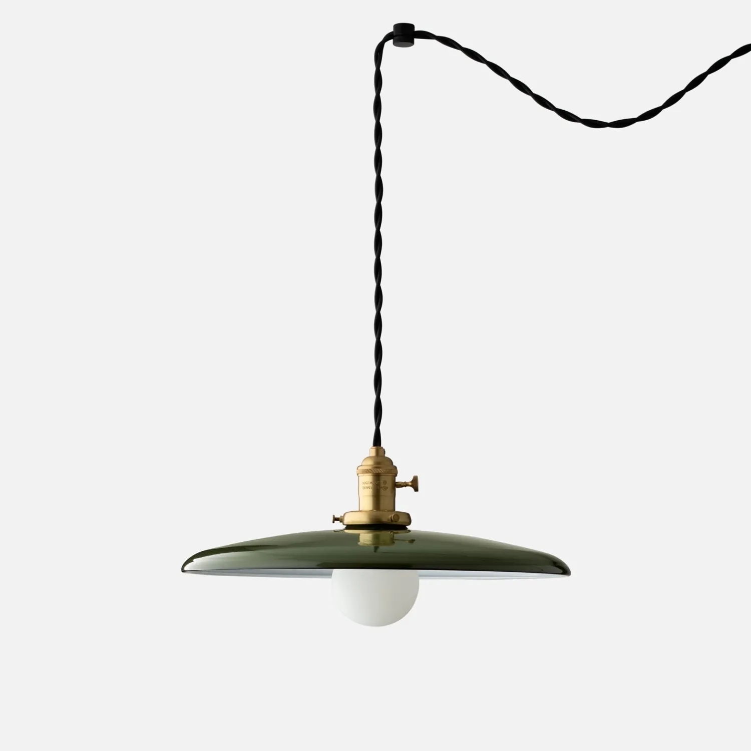 Schoolhouse Apartment Plug-In Pendant 2.25" Hot