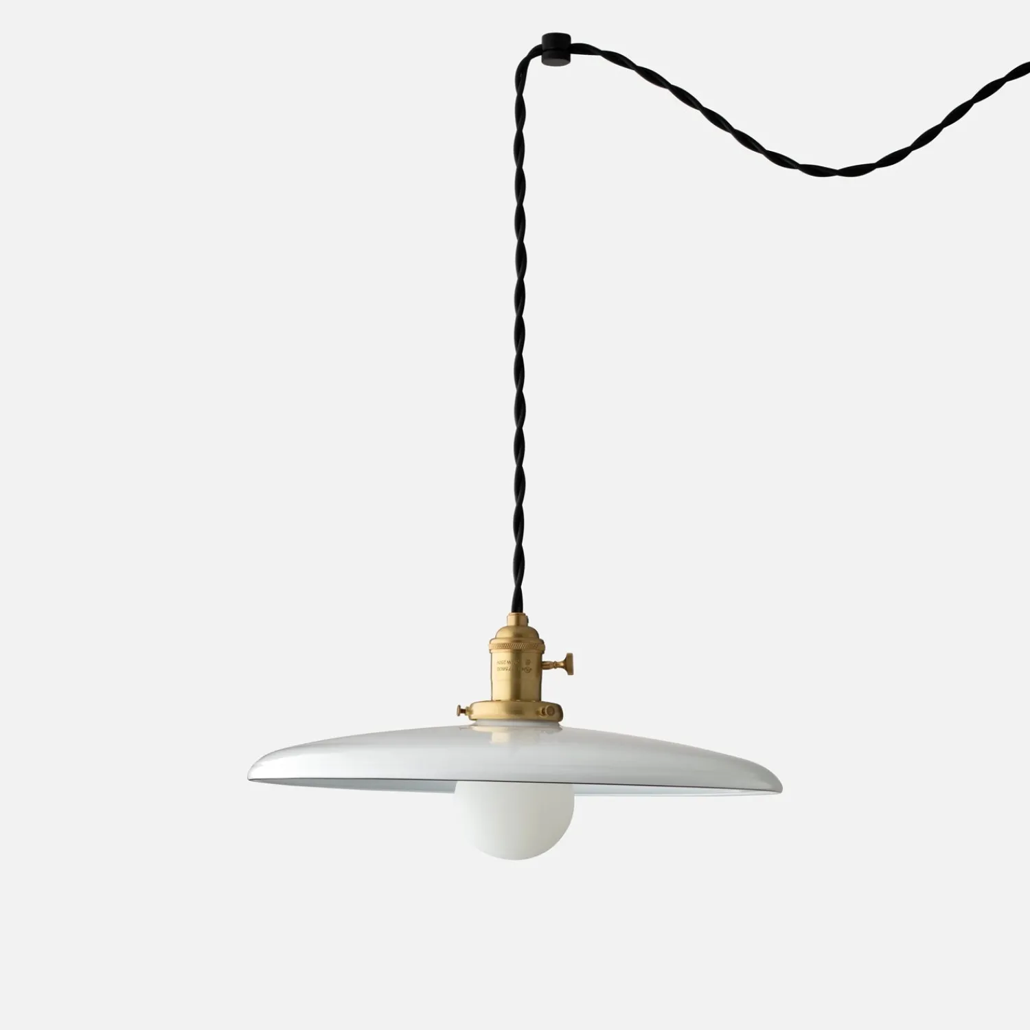Schoolhouse Apartment Plug-In Pendant 2.25" Hot