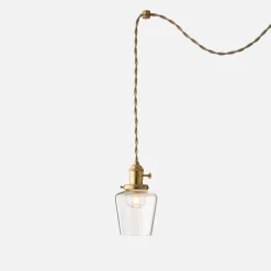 Schoolhouse Apartment Plug-In Pendant 2.25
