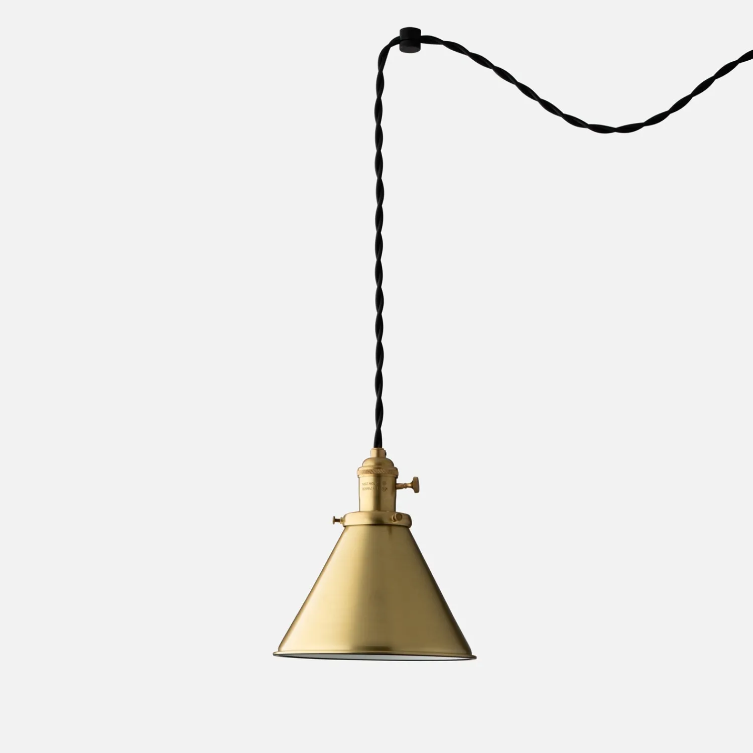 Schoolhouse Apartment Plug-In Pendant 2.25" Hot