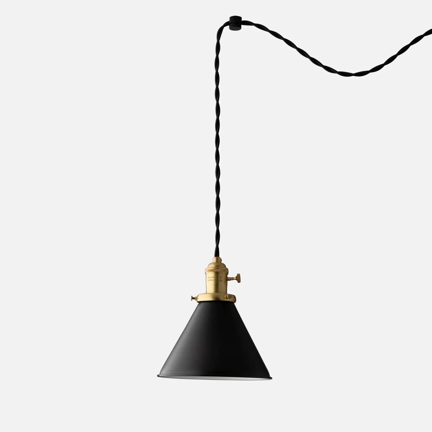 Schoolhouse Apartment Plug-In Pendant 2.25" Hot
