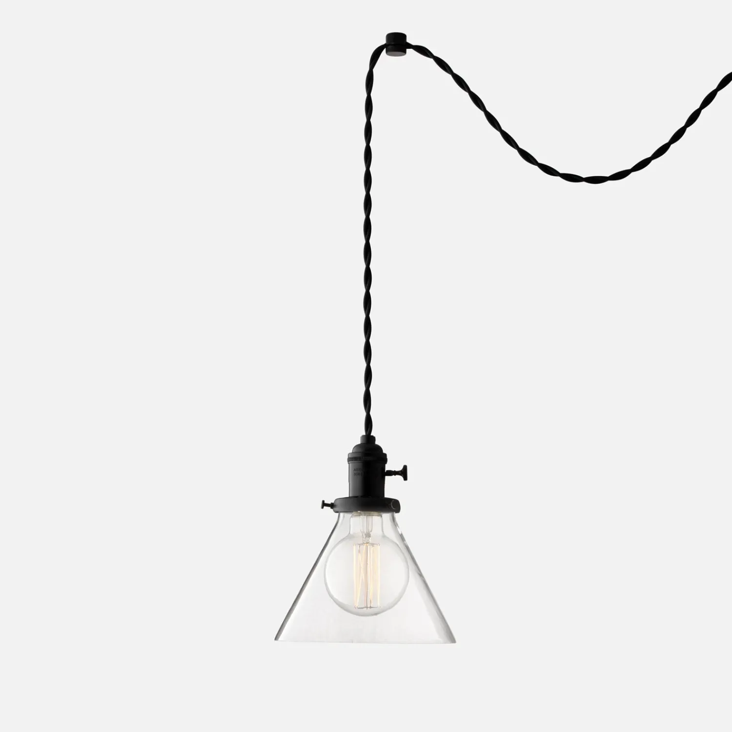 Schoolhouse Apartment Plug-In Pendant 2.25" Hot