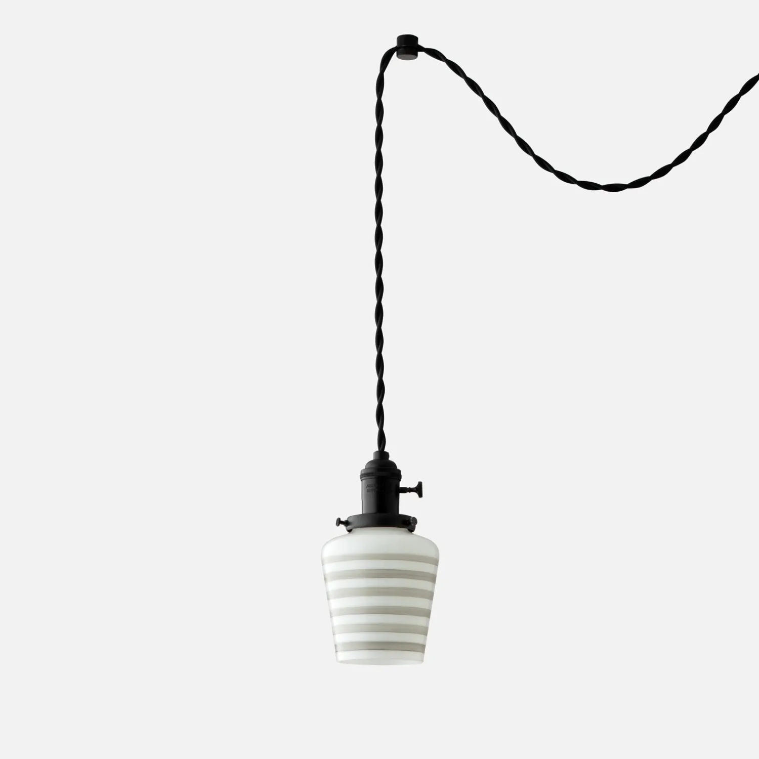 Schoolhouse Apartment Plug-In Pendant 2.25" Hot