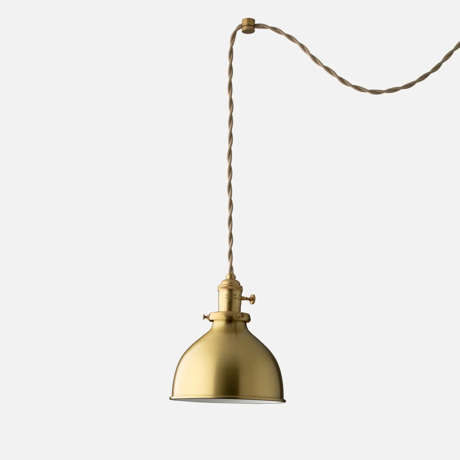 Schoolhouse Apartment Plug-In Pendant 2.25" Hot