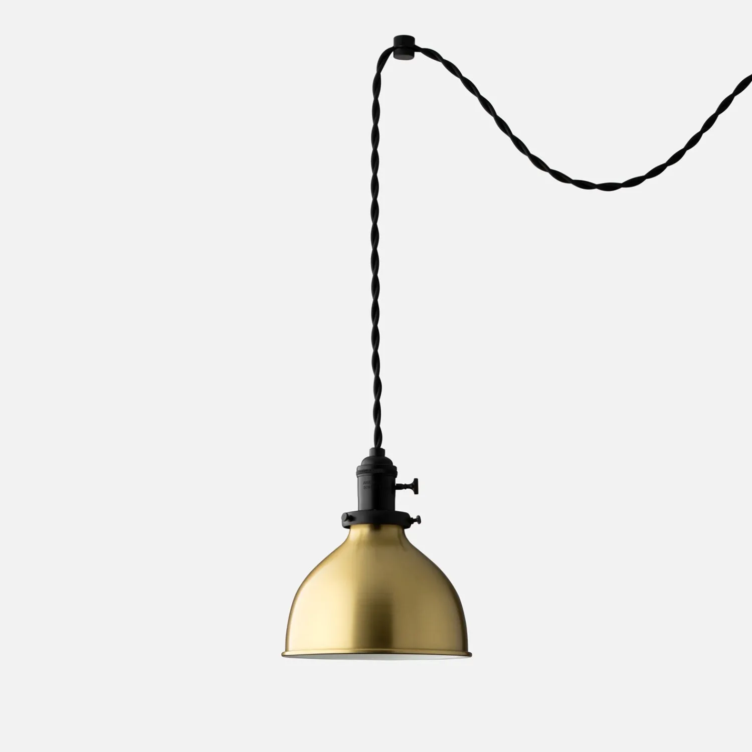 Schoolhouse Apartment Plug-In Pendant 2.25" Hot