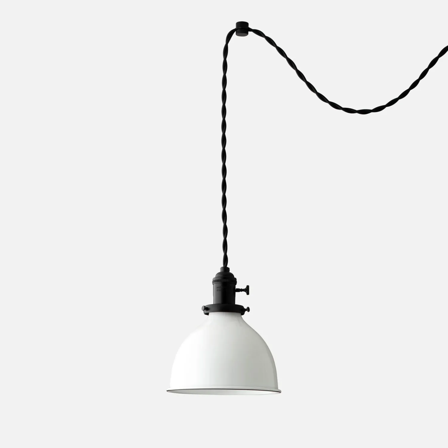 Schoolhouse Apartment Plug-In Pendant 2.25" Hot