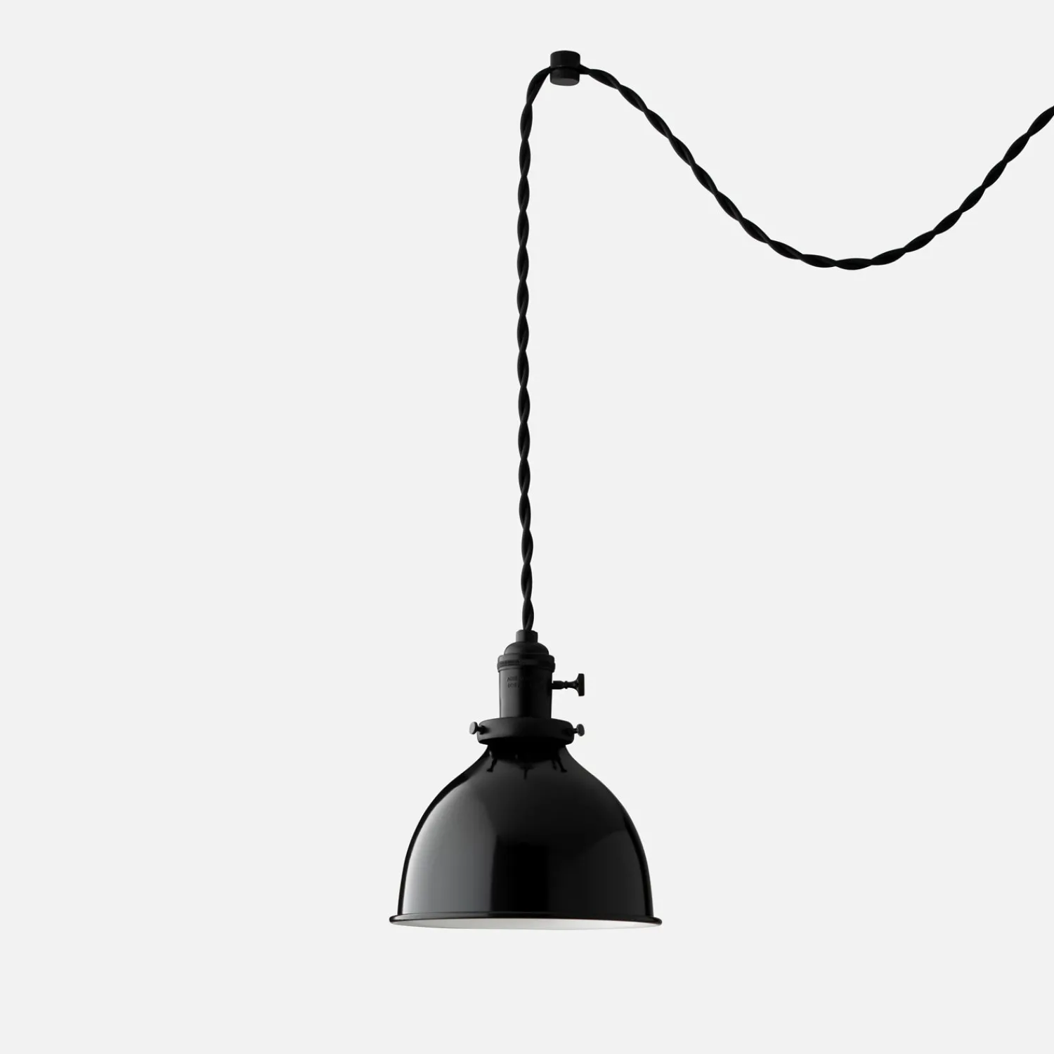 Schoolhouse Apartment Plug-In Pendant 2.25" Hot