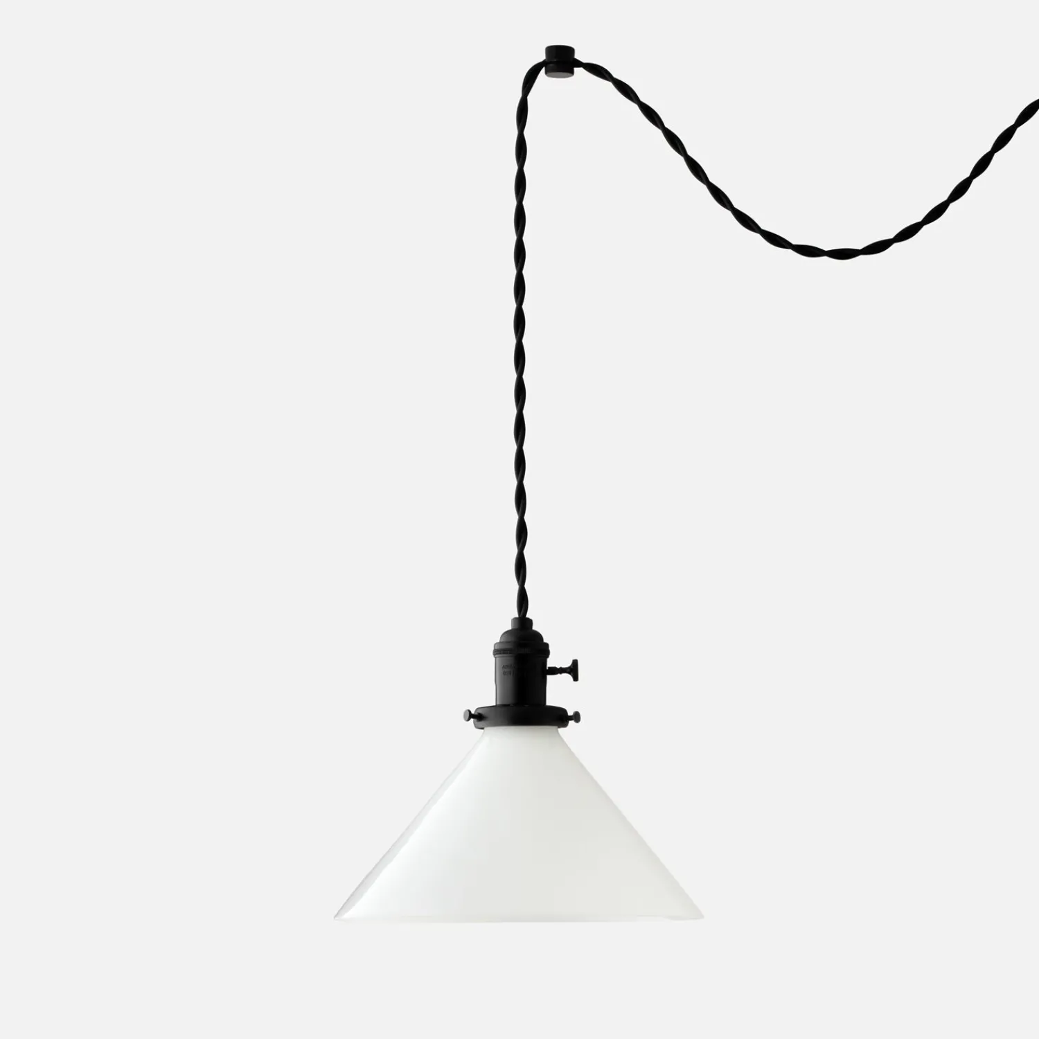 Schoolhouse Apartment Plug-In Pendant 2.25" Hot