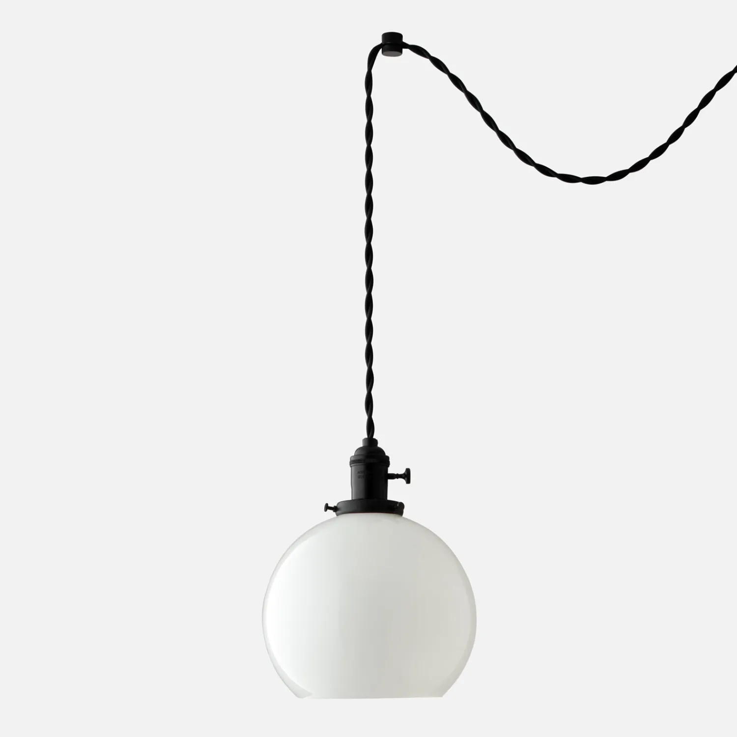 Schoolhouse Apartment Plug-In Pendant 2.25" Hot