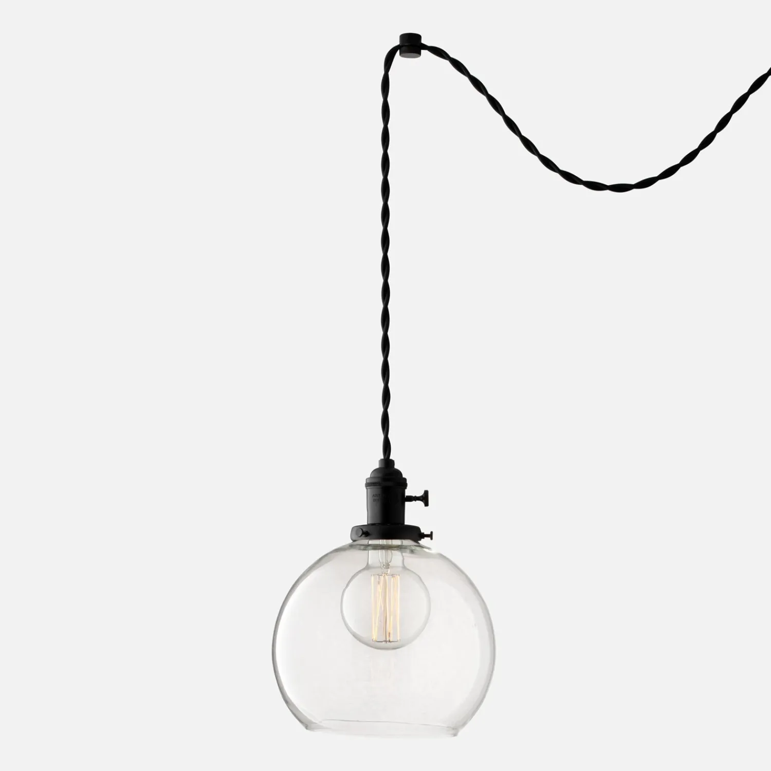 Schoolhouse Apartment Plug-In Pendant 2.25" Hot