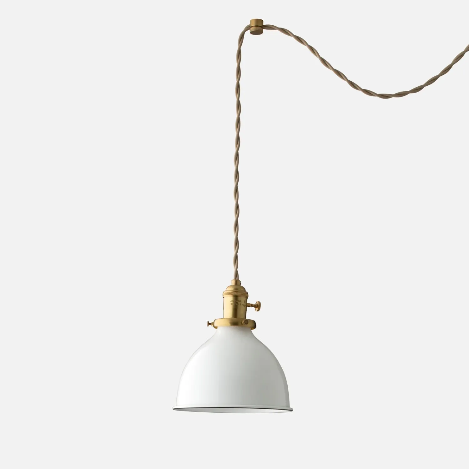 Schoolhouse Apartment Plug-In Pendant 2.25" Hot