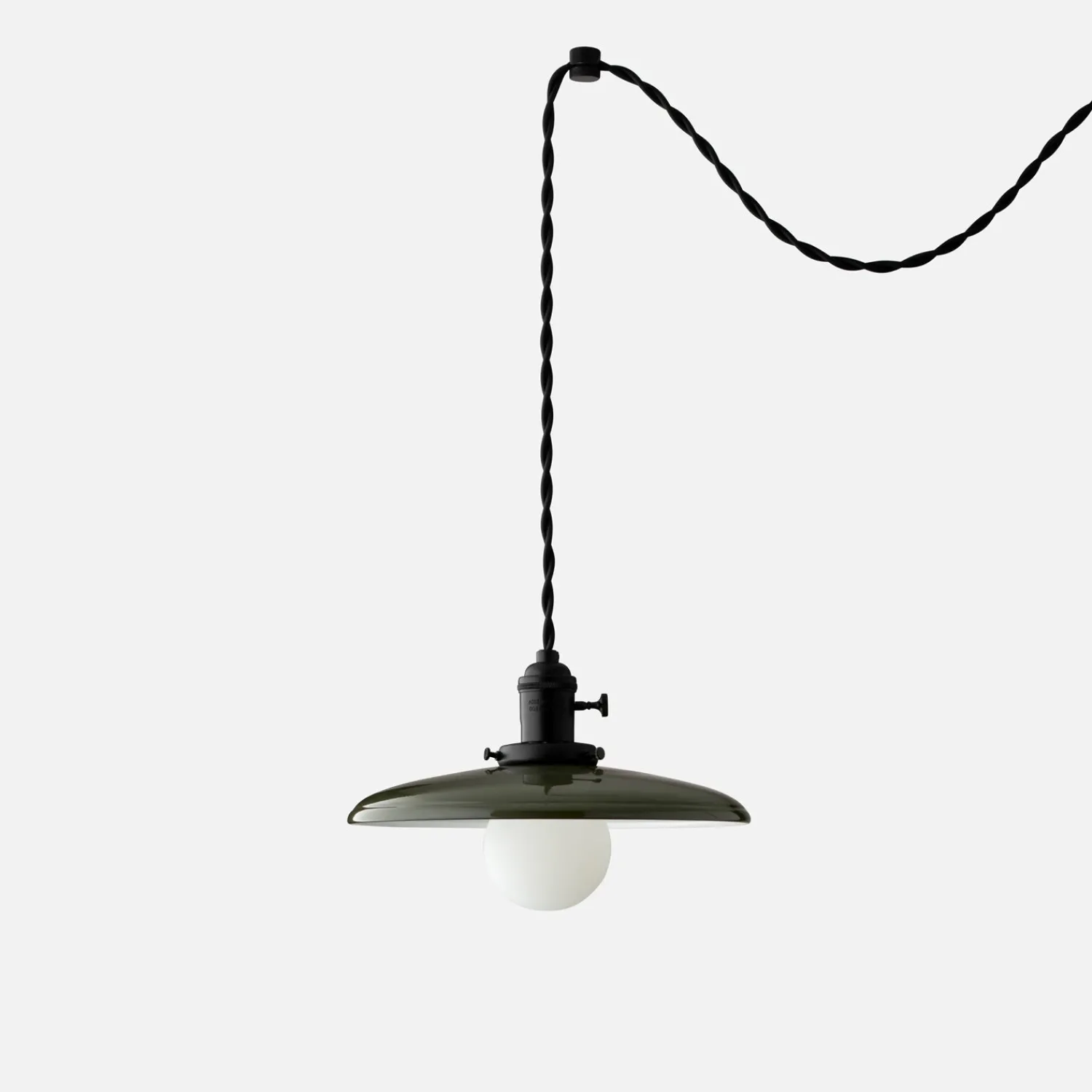 Schoolhouse Apartment Plug-In Pendant 2.25" Hot