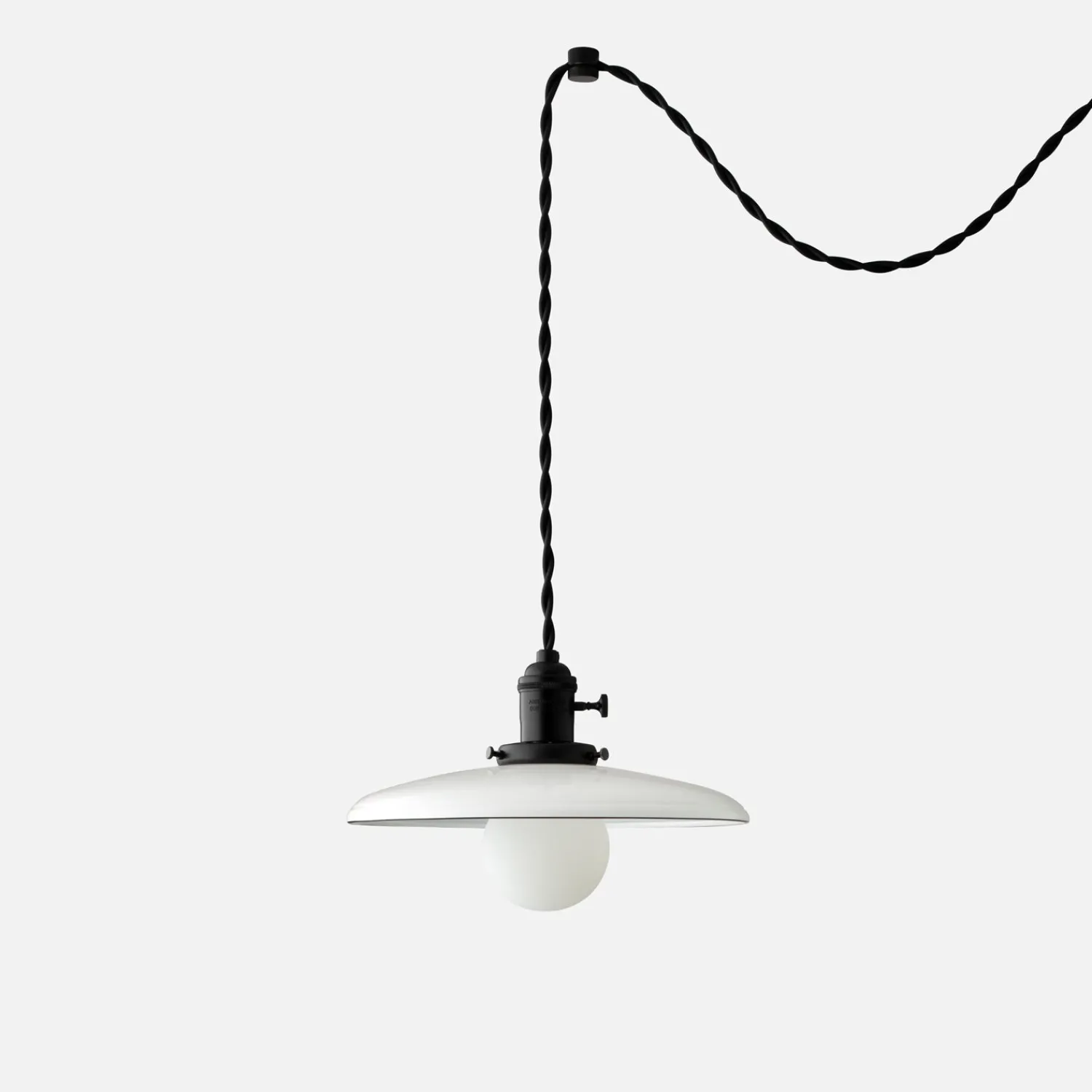 Schoolhouse Apartment Plug-In Pendant 2.25" Hot
