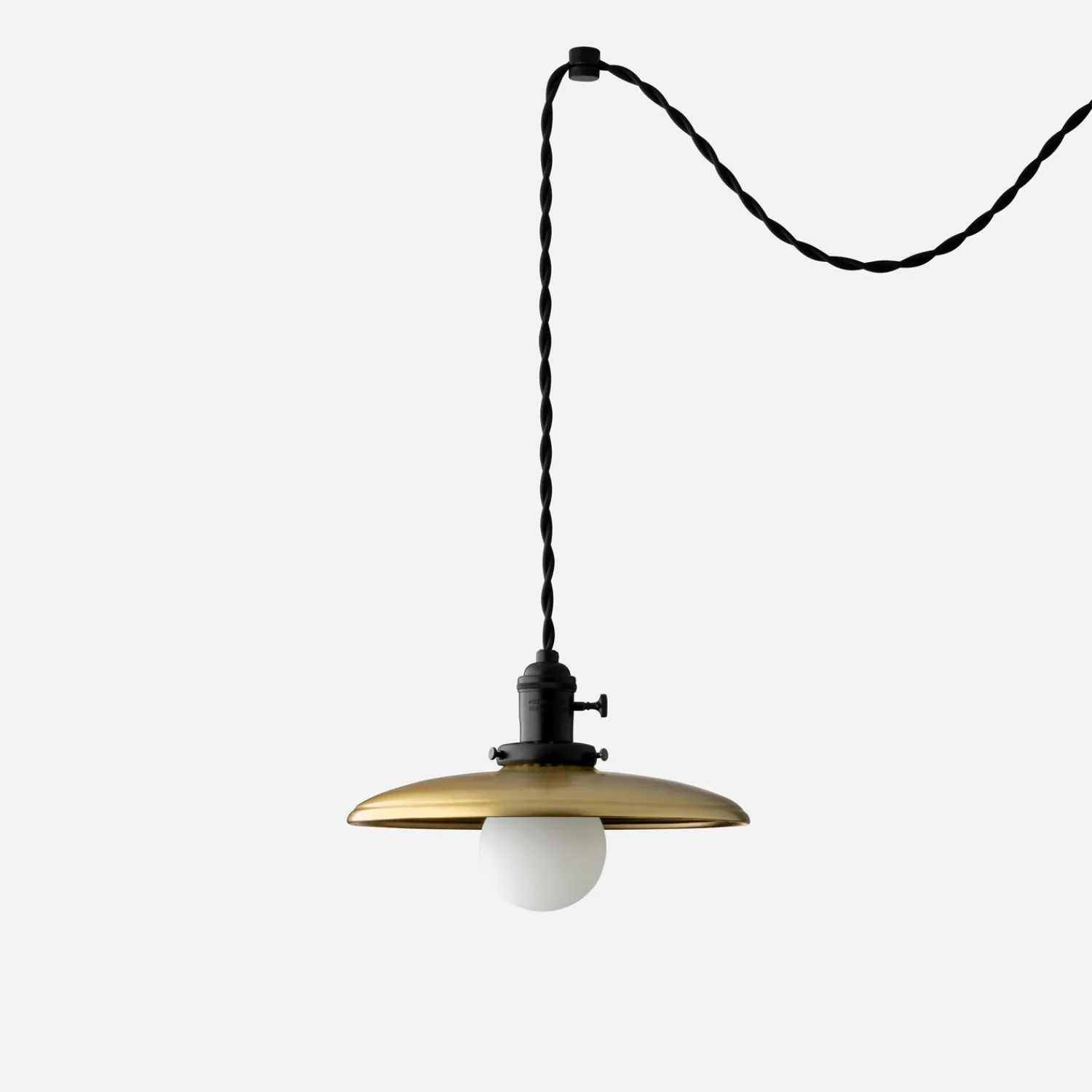 Schoolhouse Apartment Plug-In Pendant 2.25" Hot