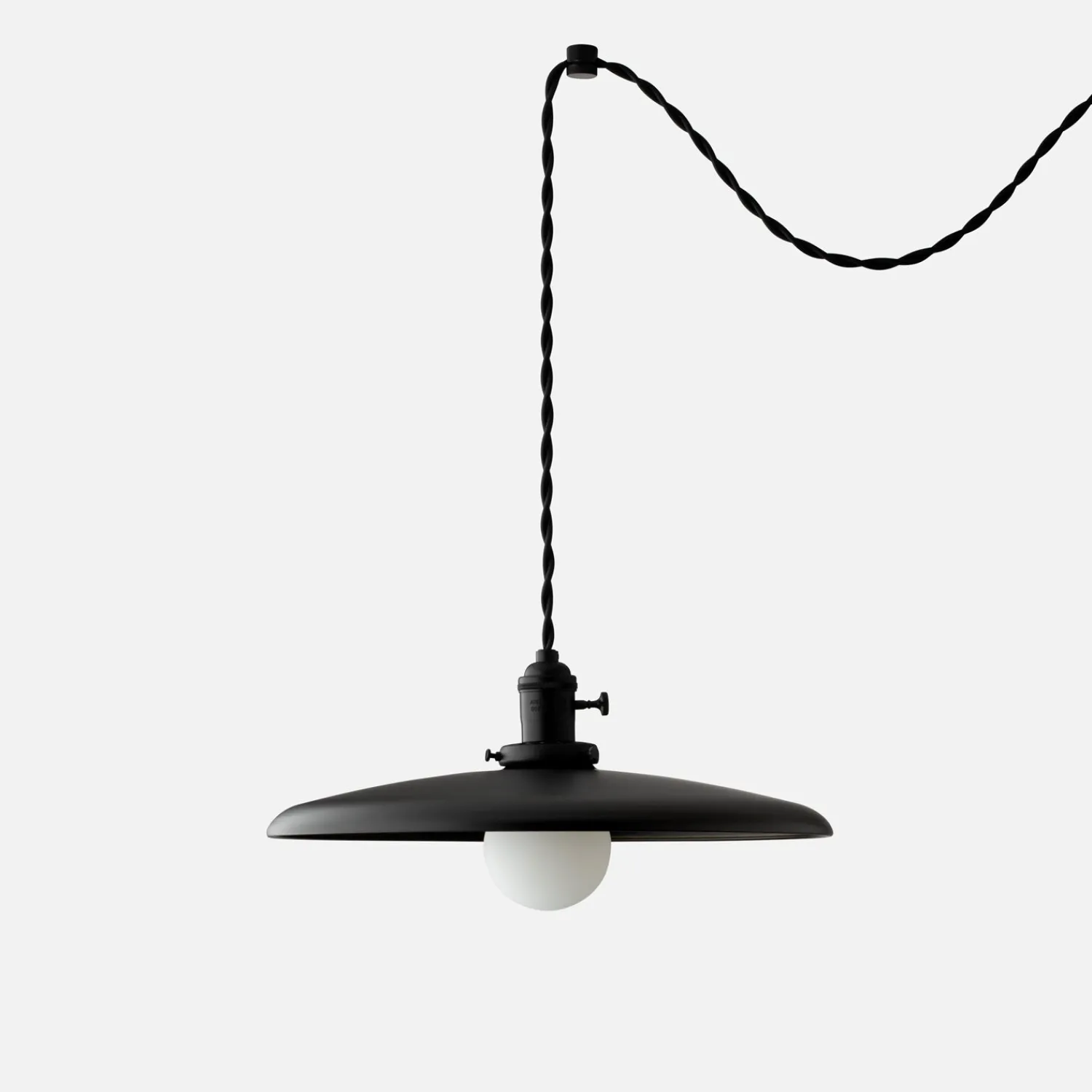 Schoolhouse Apartment Plug-In Pendant 2.25" Hot
