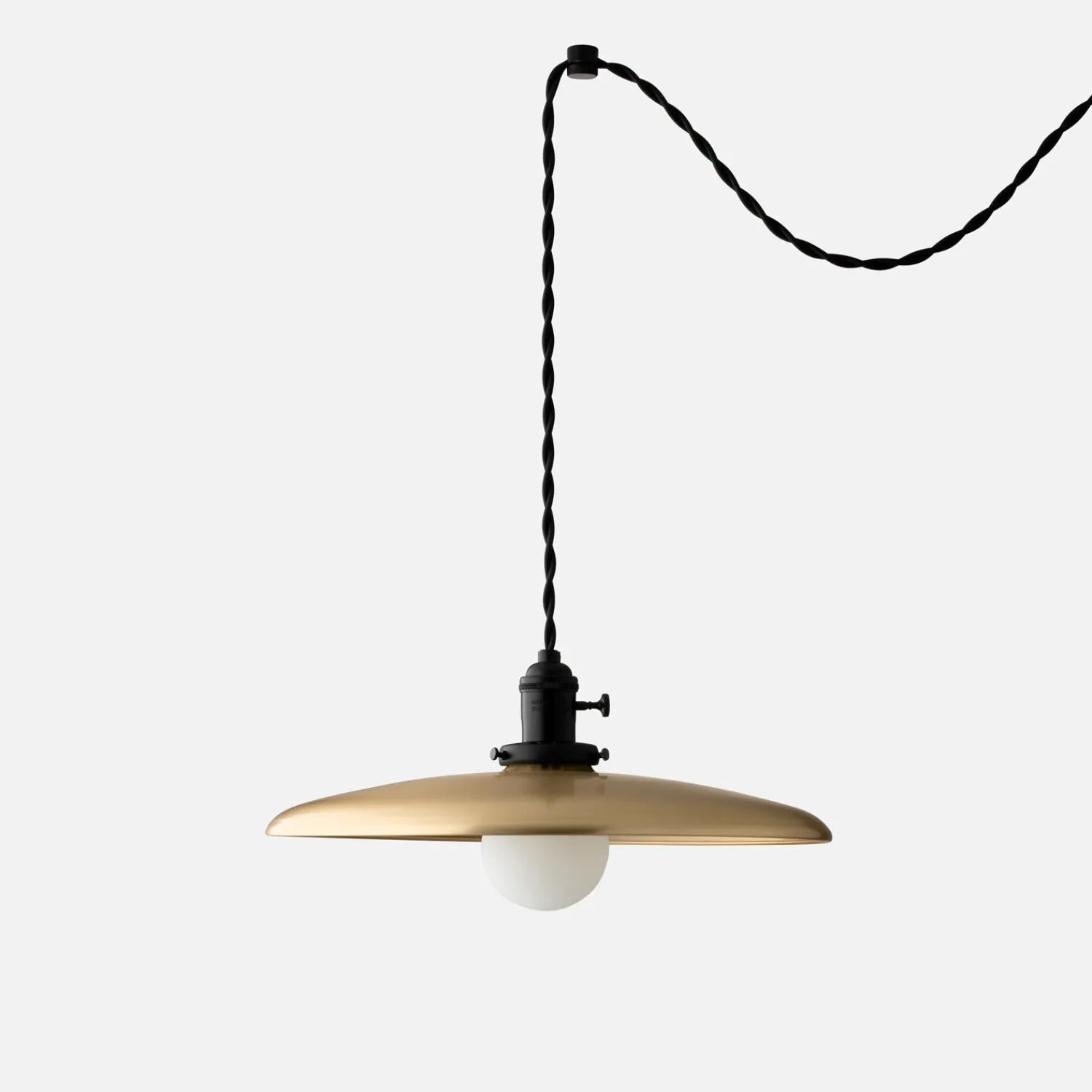 Schoolhouse Apartment Plug-In Pendant 2.25" Hot