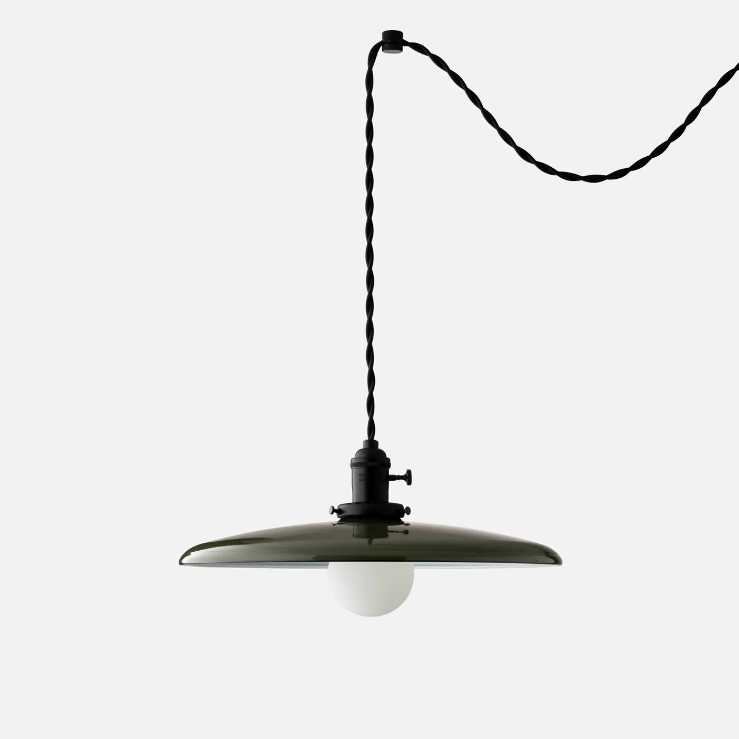 Schoolhouse Apartment Plug-In Pendant 2.25" Hot