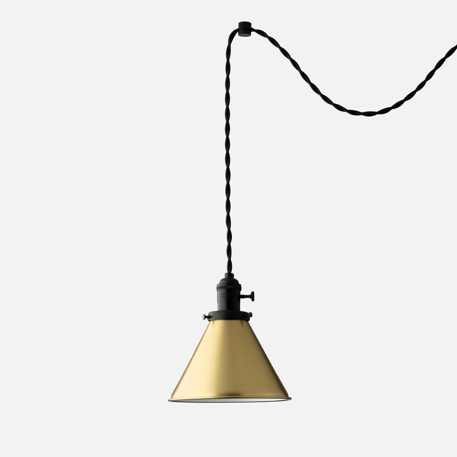 Schoolhouse Apartment Plug-In Pendant 2.25" Hot