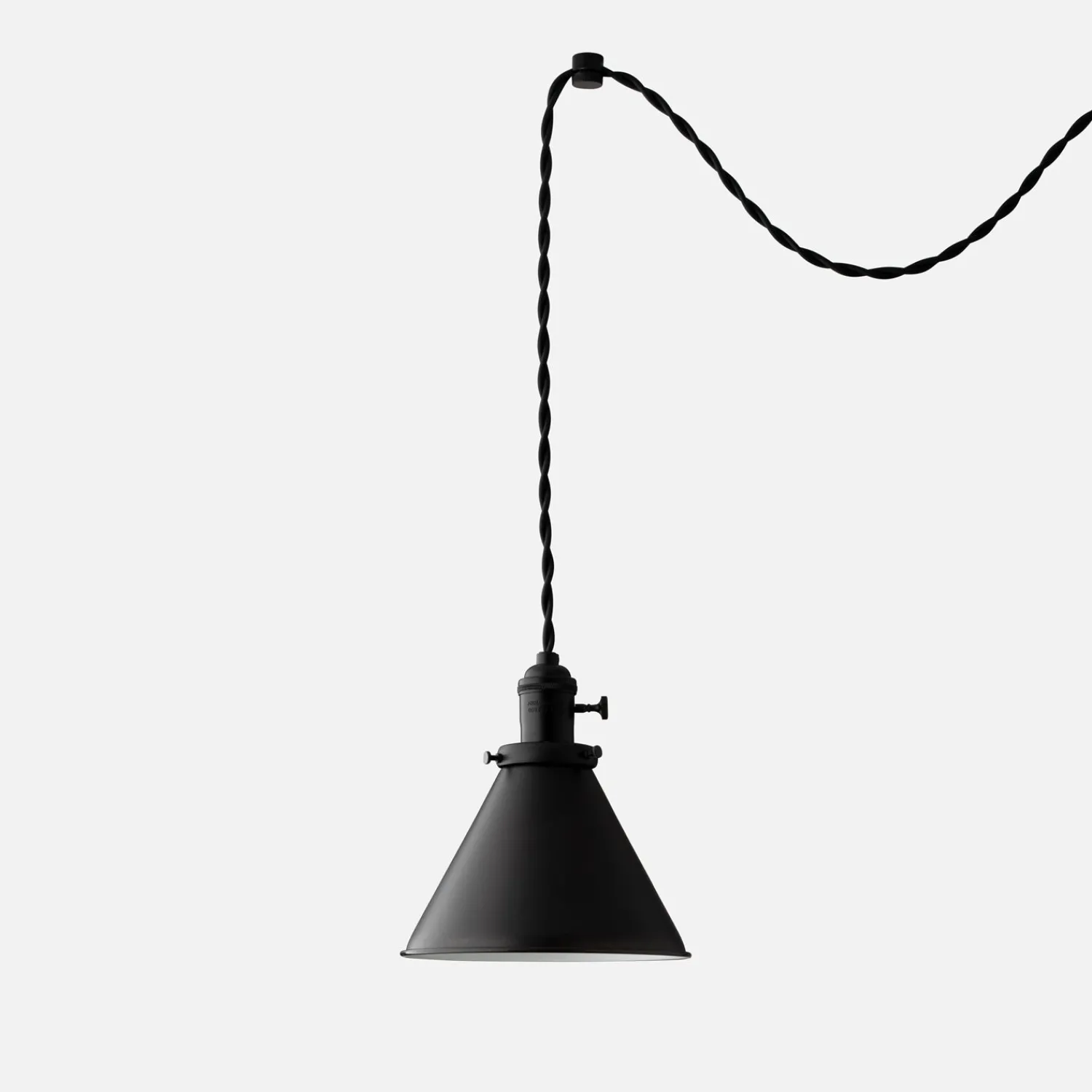 Schoolhouse Apartment Plug-In Pendant 2.25" Hot