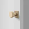 Schoolhouse Berlin Door Set with Cylinder Knob - Satin Brass Best